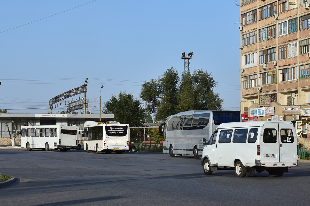 Волгоградская область, Волжанин-5270-10-02 № 60; Волгоградская область, Volgabus-5270.GH № 837; Волгоградская область, ГАЗ-322132 (XTH, X96) № В 396 ВР 134