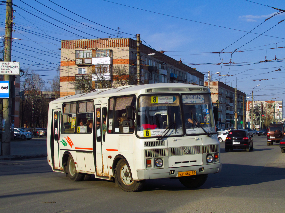 Нижегородская область, ПАЗ-32054 № АУ 462 52