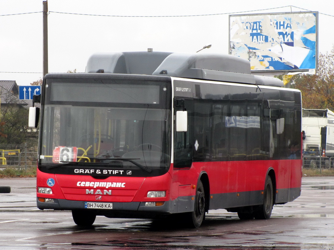 Одесская область, MAN A21 Lion's City NL273 LPG № 2154