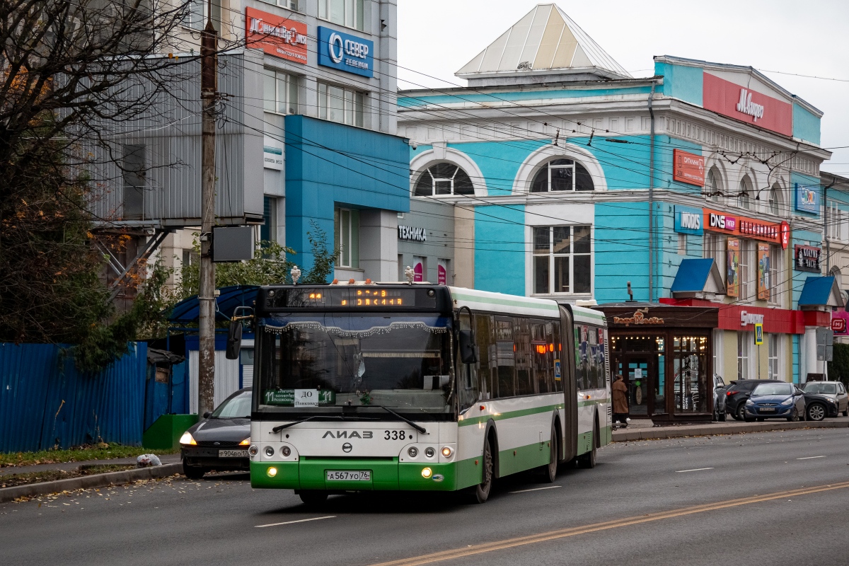 Новгородская область, ЛиАЗ-6213.21 № 338