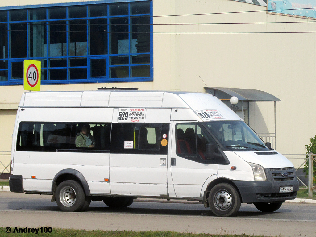 Чувашия, Нижегородец-222708  (Ford Transit) № К 906 НВ 21