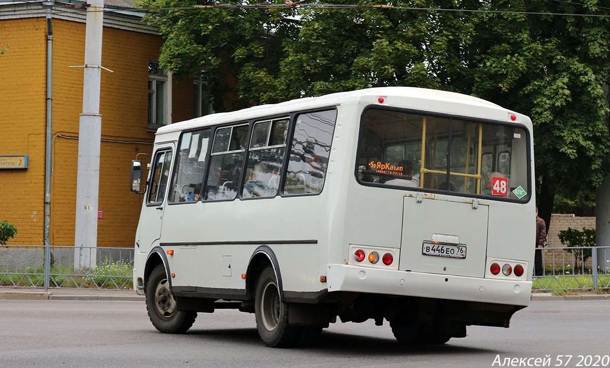 Орловская область, ПАЗ-32054 № В 446 ЕО 76