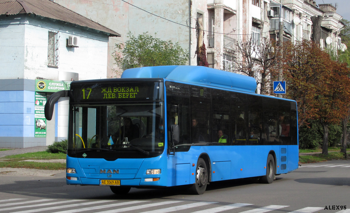 Днепропетровская область, MAN A21 Lion's City NL313 CNG № AE 3069 AB