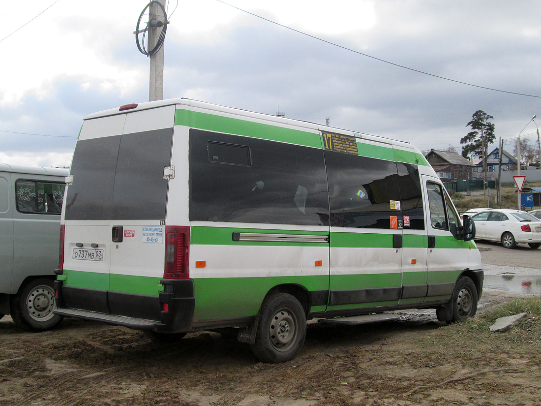 Бурятия, FIAT Ducato 244 CSMMC-RLL, -RTL № О 737 МВ 03