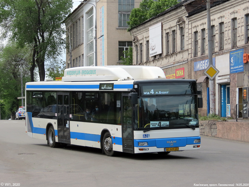 Днепропетровская область, MAN A20 NÜ313 CNG № AE 2639 AB