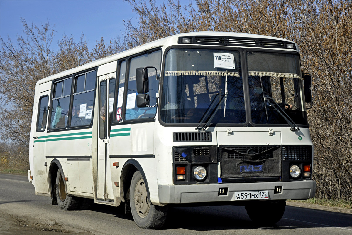 Алтайский край, ПАЗ-32053 № А 591 МХ 122