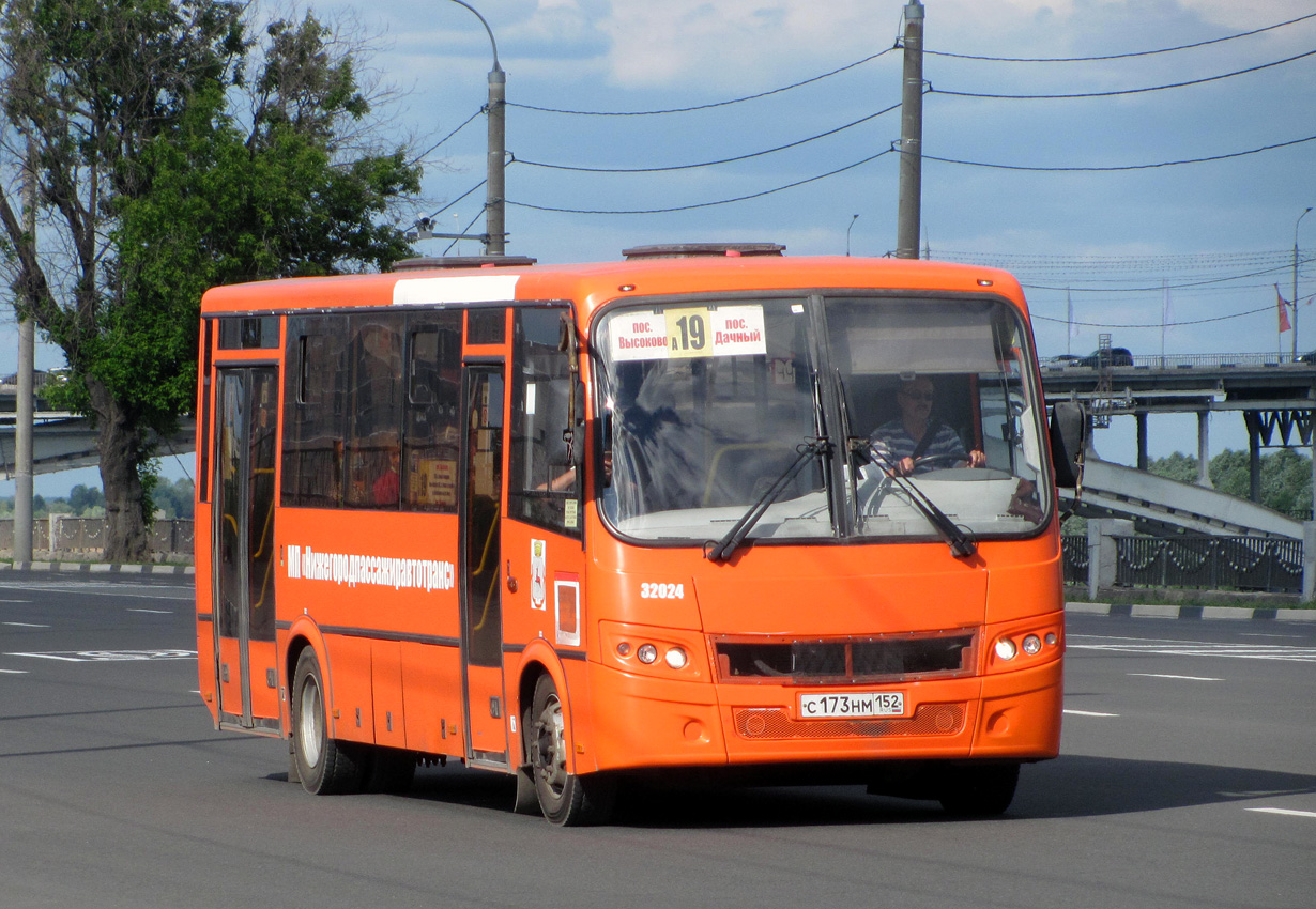 Нижегородская область, ПАЗ-320414-04 "Вектор" № 32024