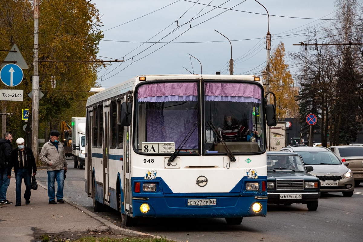 Новгородская область, ЛиАЗ-5256.57 № 948