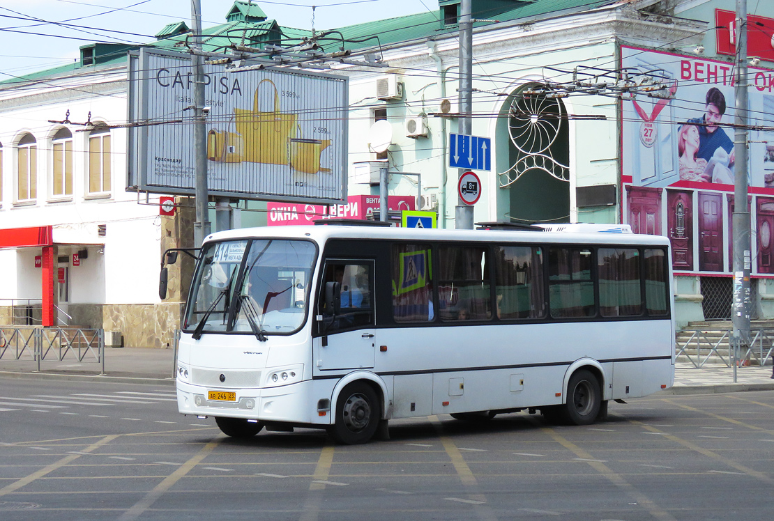 Краснодарский край, ПАЗ-320412-05 "Вектор" № АВ 246 23