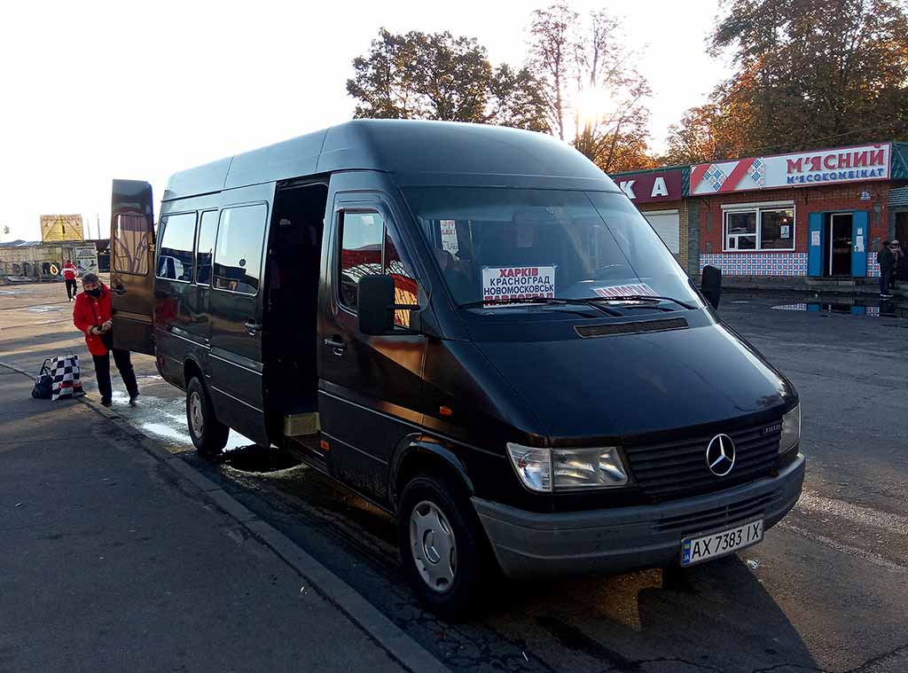 Kharkov region, Mercedes-Benz Sprinter W903 310D Nr. AX 7383 IX