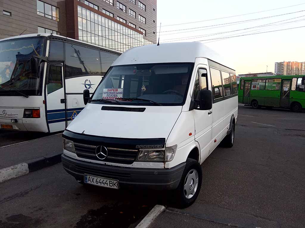 Харьковская область, Mercedes-Benz Sprinter W904 412D № AX 6444 BK