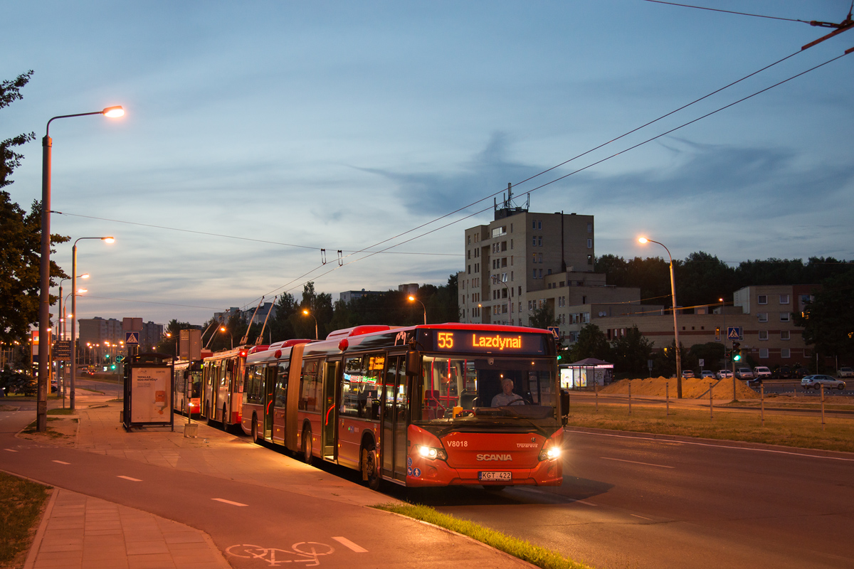 Литва, Scania Citywide LFA № V8018