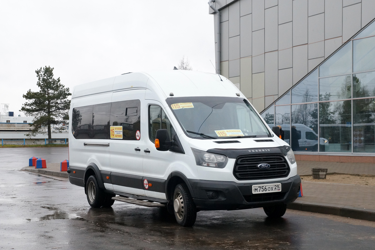 Архангельская область, Ford Transit FBD [RUS] (Z6F.ESG.) № М 756 ОХ 29