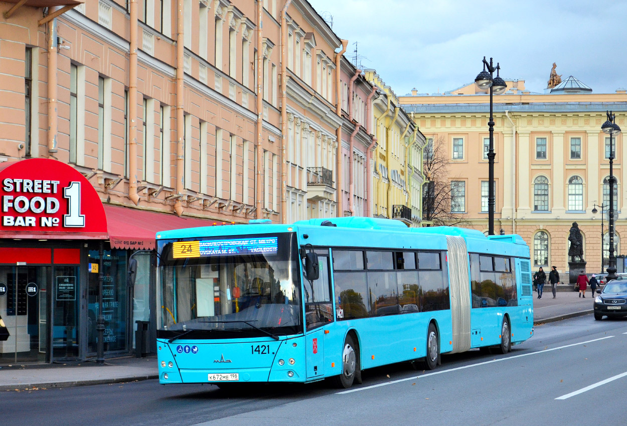 Санкт-Петербург, МАЗ-216.066 № 1421