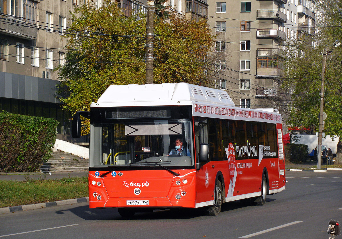 Нижегородская область, ЛиАЗ-5292.67 (CNG) № 22809; Нижегородская область — Презентация автобусов ЛиАЗ-5292.67, 4 ноября 2020 года (БКАД)