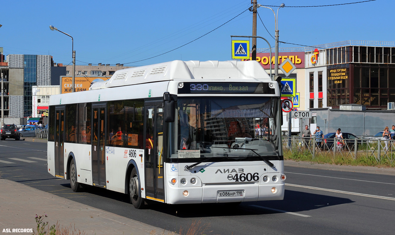 Санкт-Петербург, ЛиАЗ-5292.67 (CNG) № 4606