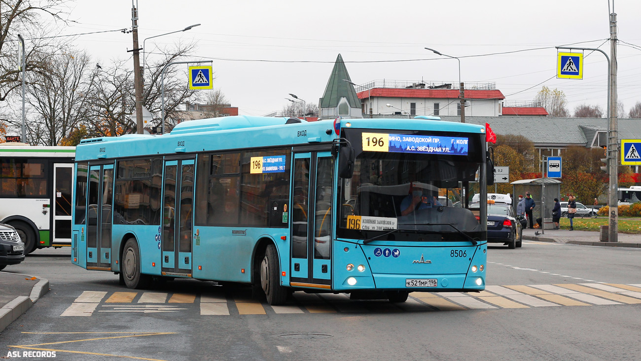 Санкт-Петербург, МАЗ-203.016 № 8506