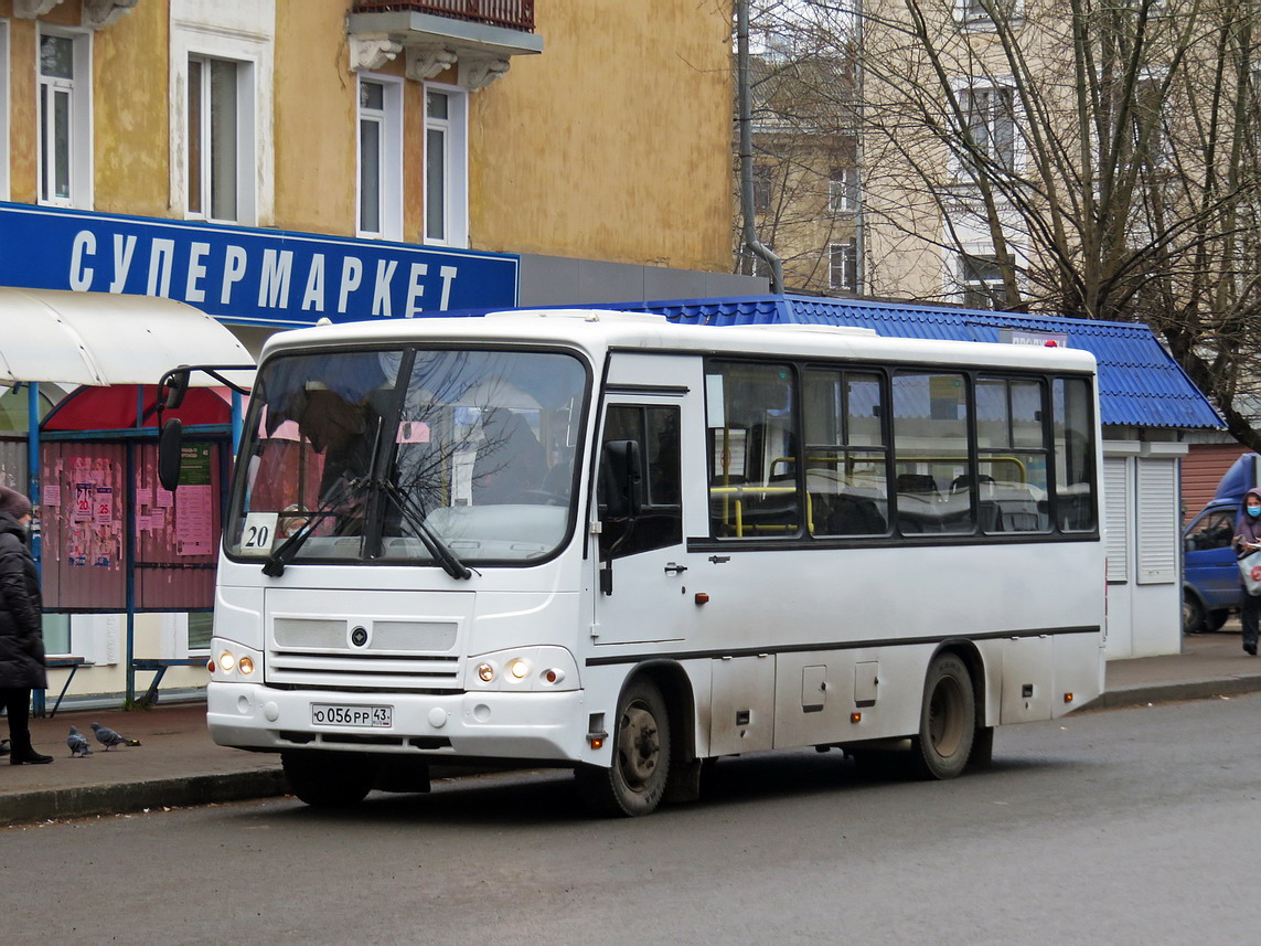 Кировская область, ПАЗ-320402-05 № О 056 РР 43