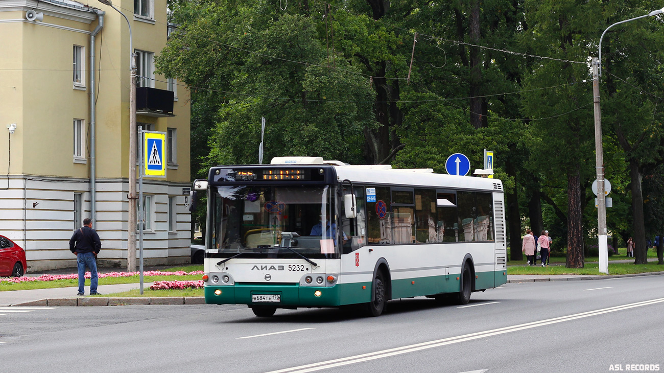 Санкт-Петербург, ЛиАЗ-5292.60 № 5232