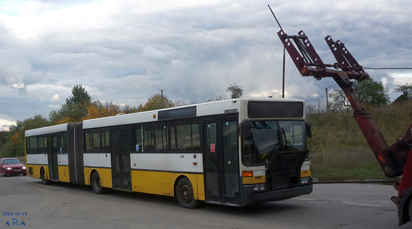Литва, Mercedes-Benz O405G № 519; Литва — Списанные автобусы