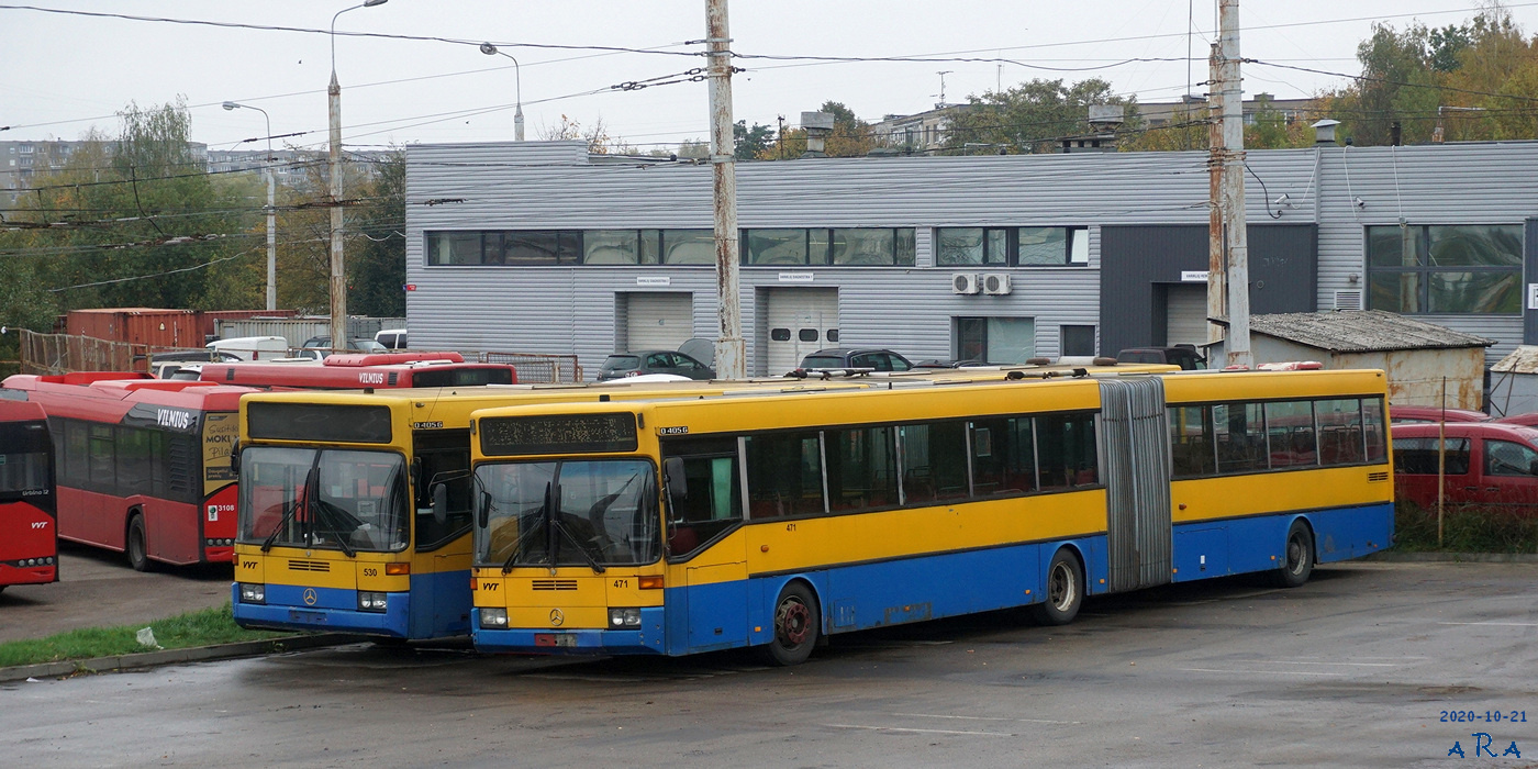 Литва, Mercedes-Benz O405G № 471; Литва — Списанные автобусы