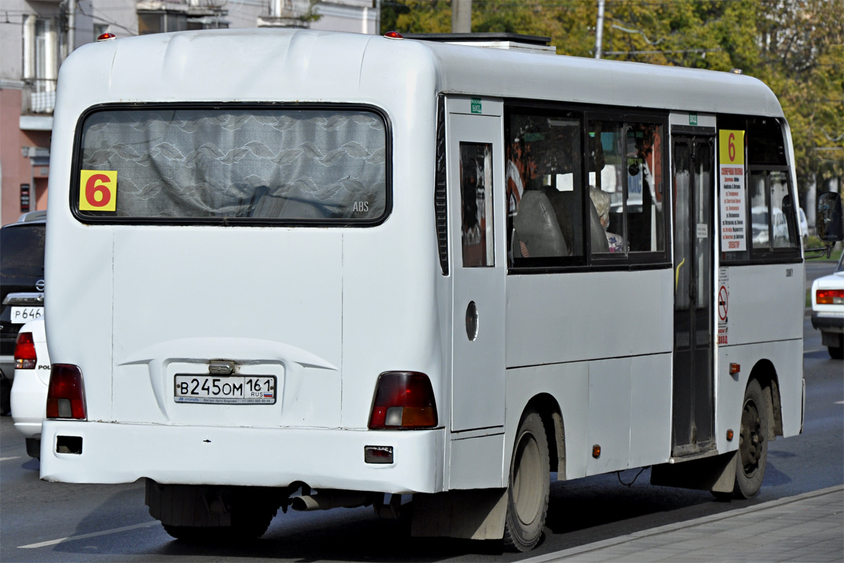 Алтайский край, Hyundai County LWB (ТагАЗ) № В 245 ОМ 161