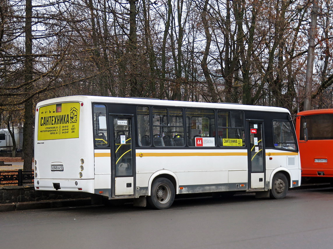 Кировская область, ПАЗ-320412-05 "Вектор" № Х 848 ХН 43