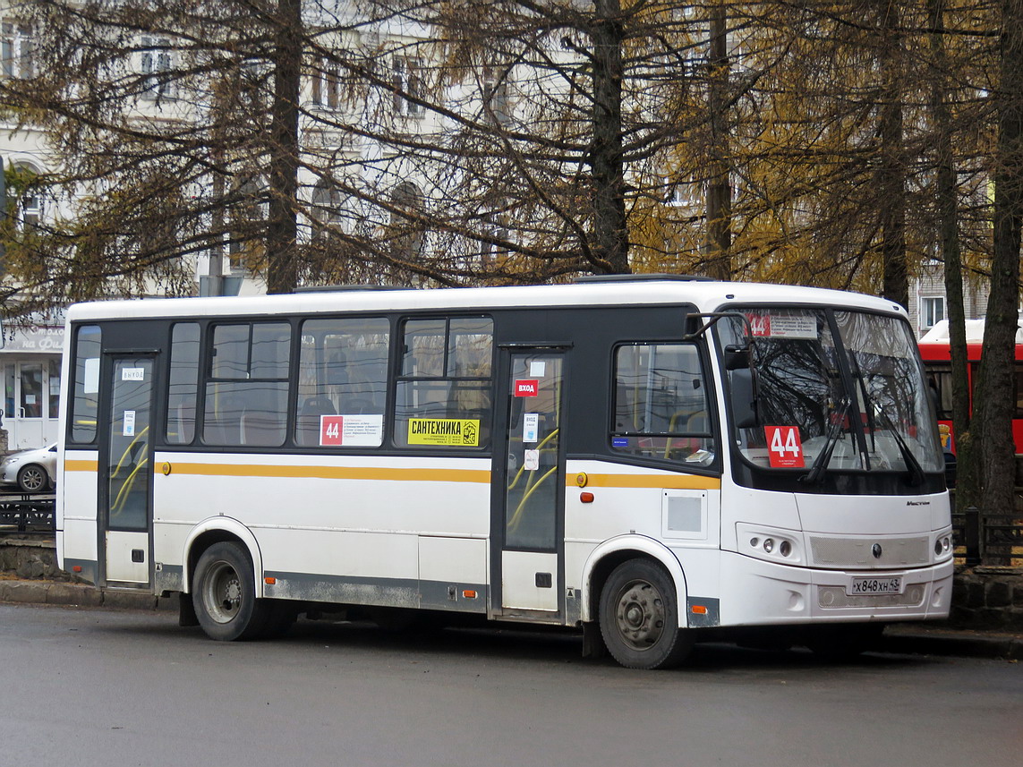 Кировская область, ПАЗ-320412-05 "Вектор" № Х 848 ХН 43