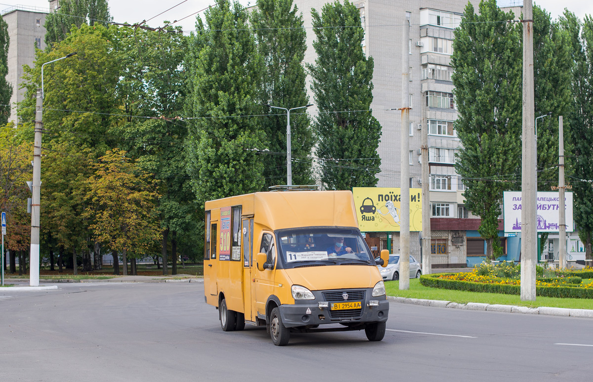 Полтавская область, Рута СПВ А048.2 № BI 2954 AA