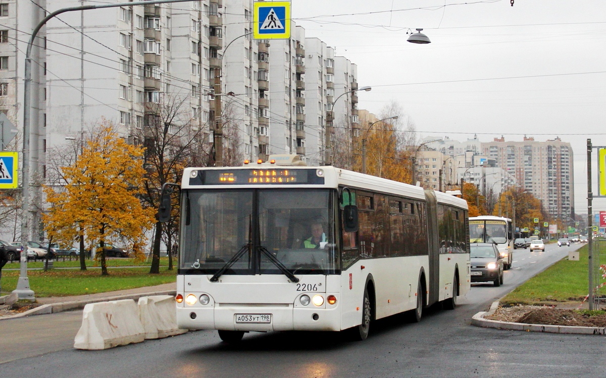 Санкт-Петербург, ЛиАЗ-6213.20 № 2206