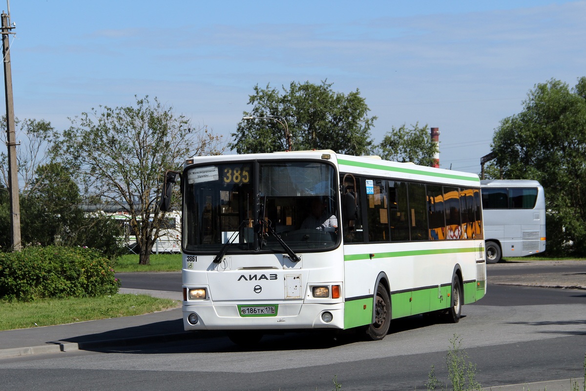 Санкт-Петербург, ЛиАЗ-5293.60 № 3861