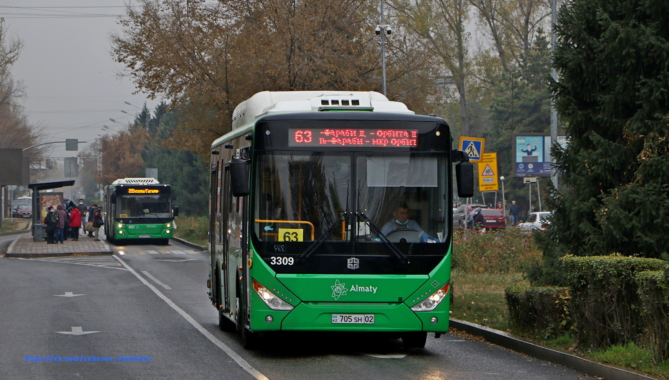 Алматы, Zhong Tong LCK6125HGAN № 3309