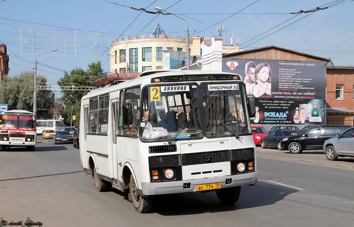 Томская область, ПАЗ-32054 № ВС 774 70