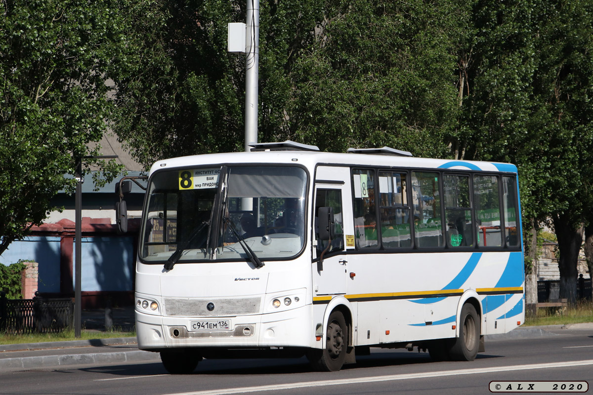 Воронежская область, ПАЗ-320412-04 "Вектор" № С 941 ЕМ 136