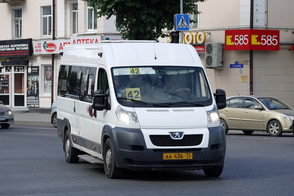 Тюменская область, Нижегородец-2227SK (Peugeot Boxer) № АА 436 72