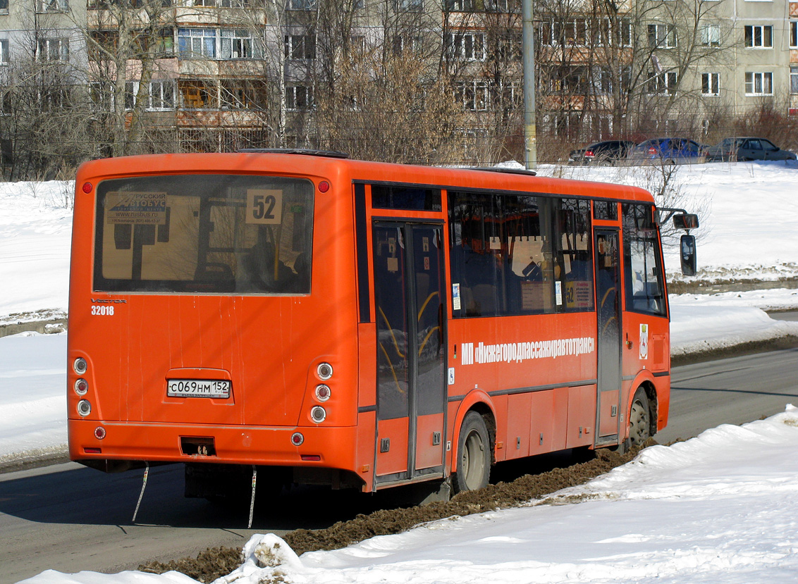 Нижегородская область, ПАЗ-320414-04 "Вектор" № 32018