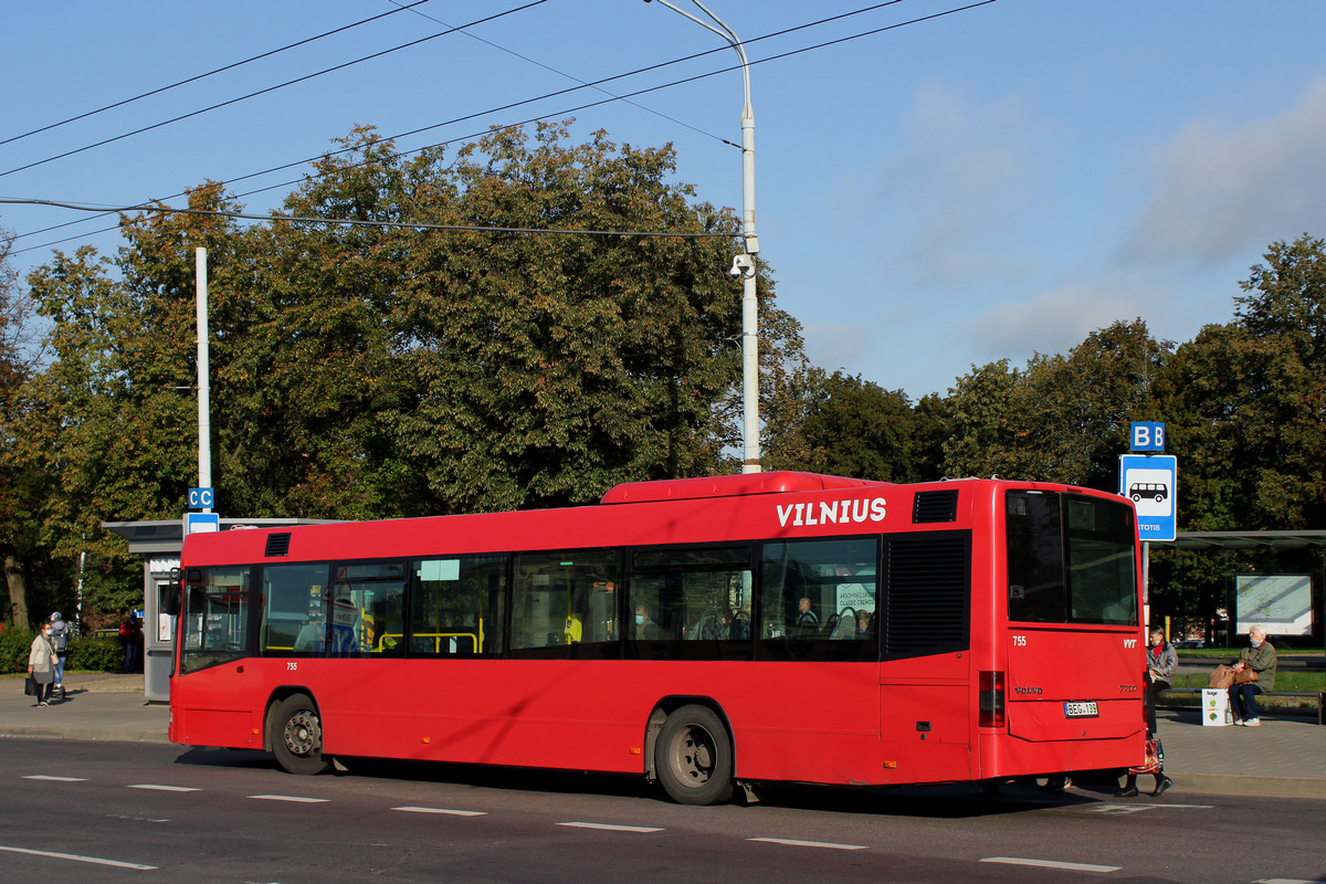 Литва, Volvo 7700 № 755