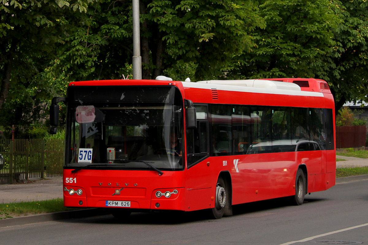 Литва, Volvo 7700 № 551