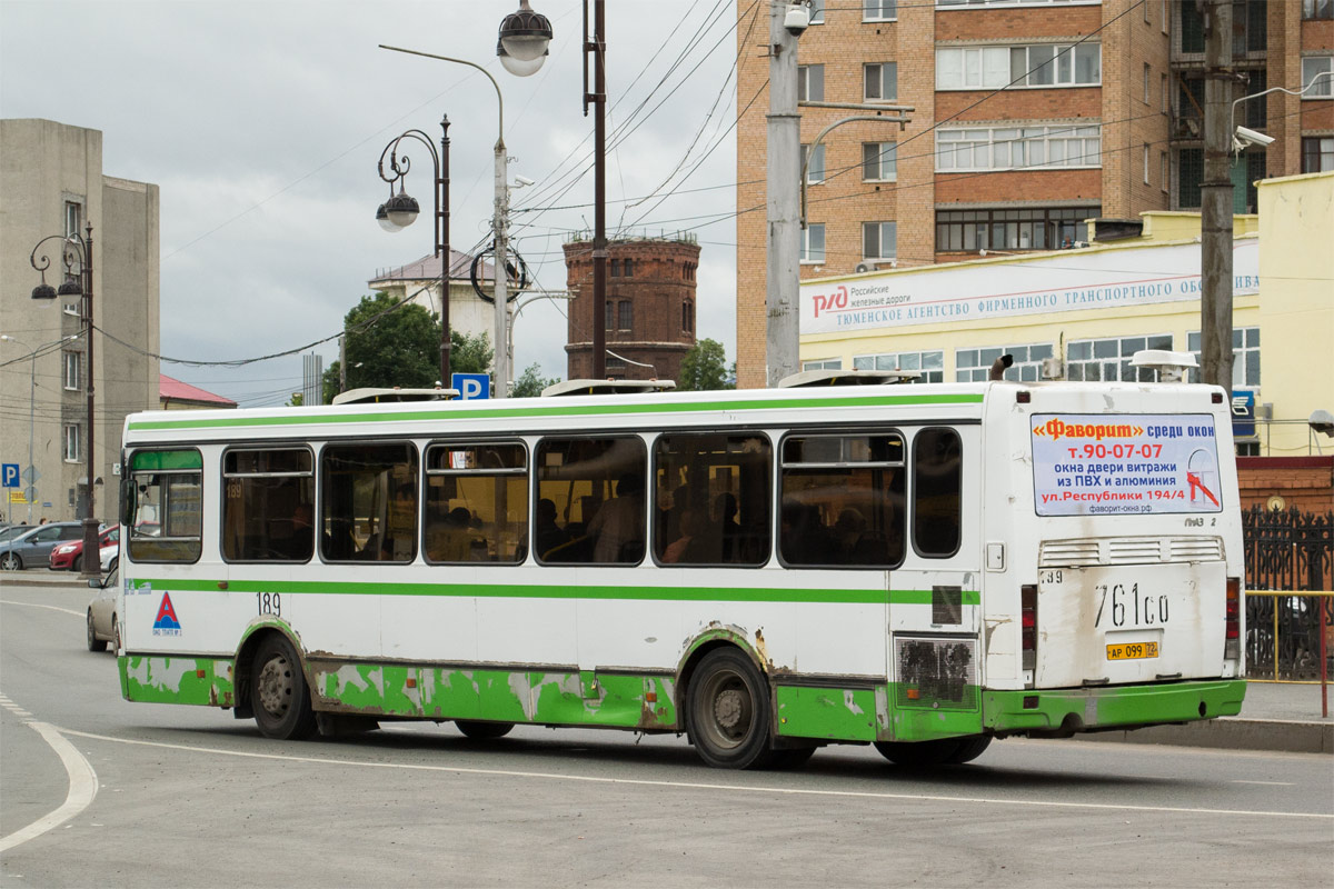 Тюменская область, ЛиАЗ-5293.00 № 189