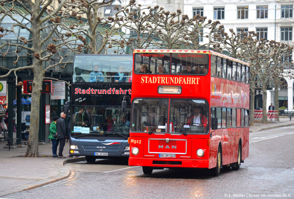 Hamburg, MAN 196 SD200 # 12