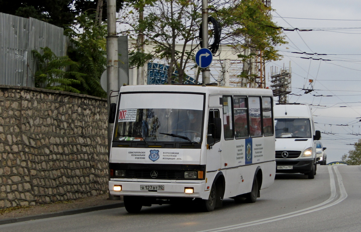 Szevasztopol, BAZ-A079.14 "Prolisok" sz.: А 127 ВТ 92