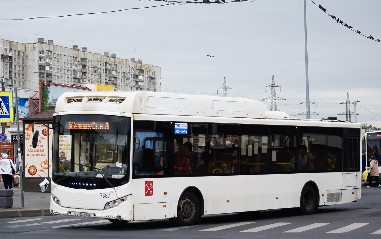 Санкт-Петербург, Volgabus-5270.G2 (CNG) № 7587