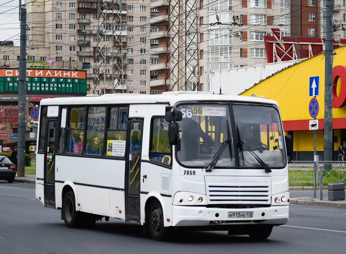 Санкт-Петербург, ПАЗ-320412-05 № 7859