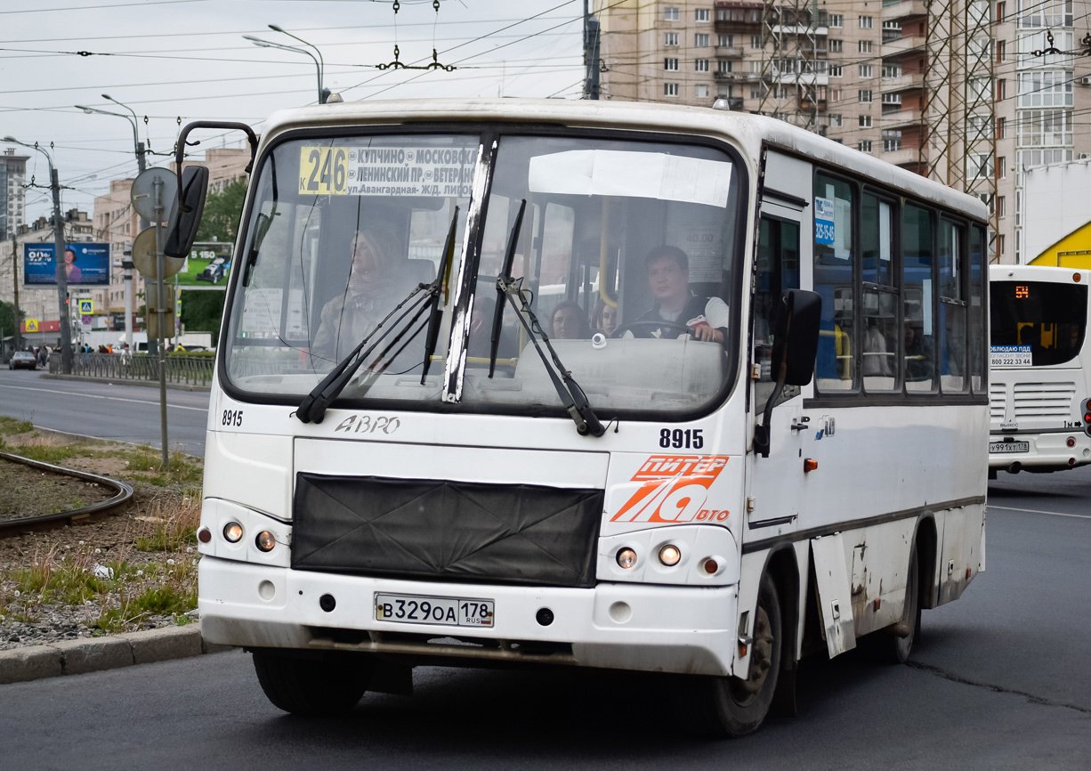 Санкт-Петербург, ПАЗ-320402-05 № 8915