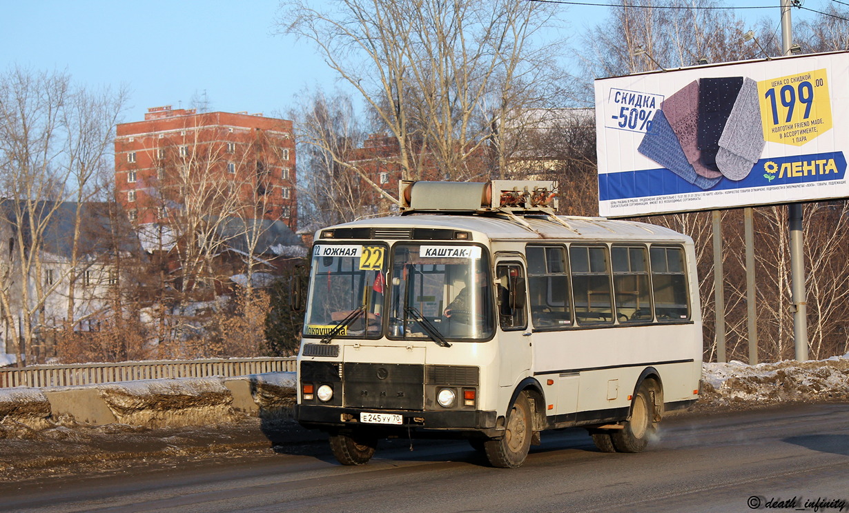 Томская область, ПАЗ-320517 № Е 245 УУ 70