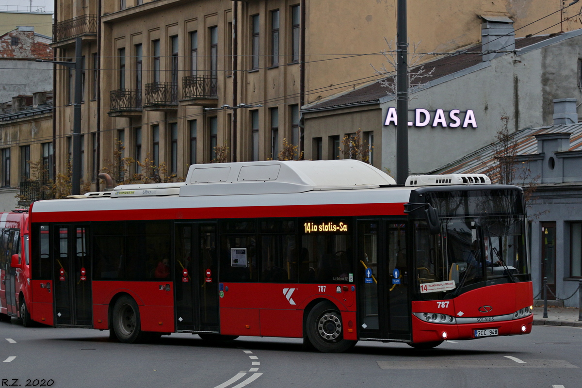 Lithuania, Solaris Urbino III 12 CNG # 787