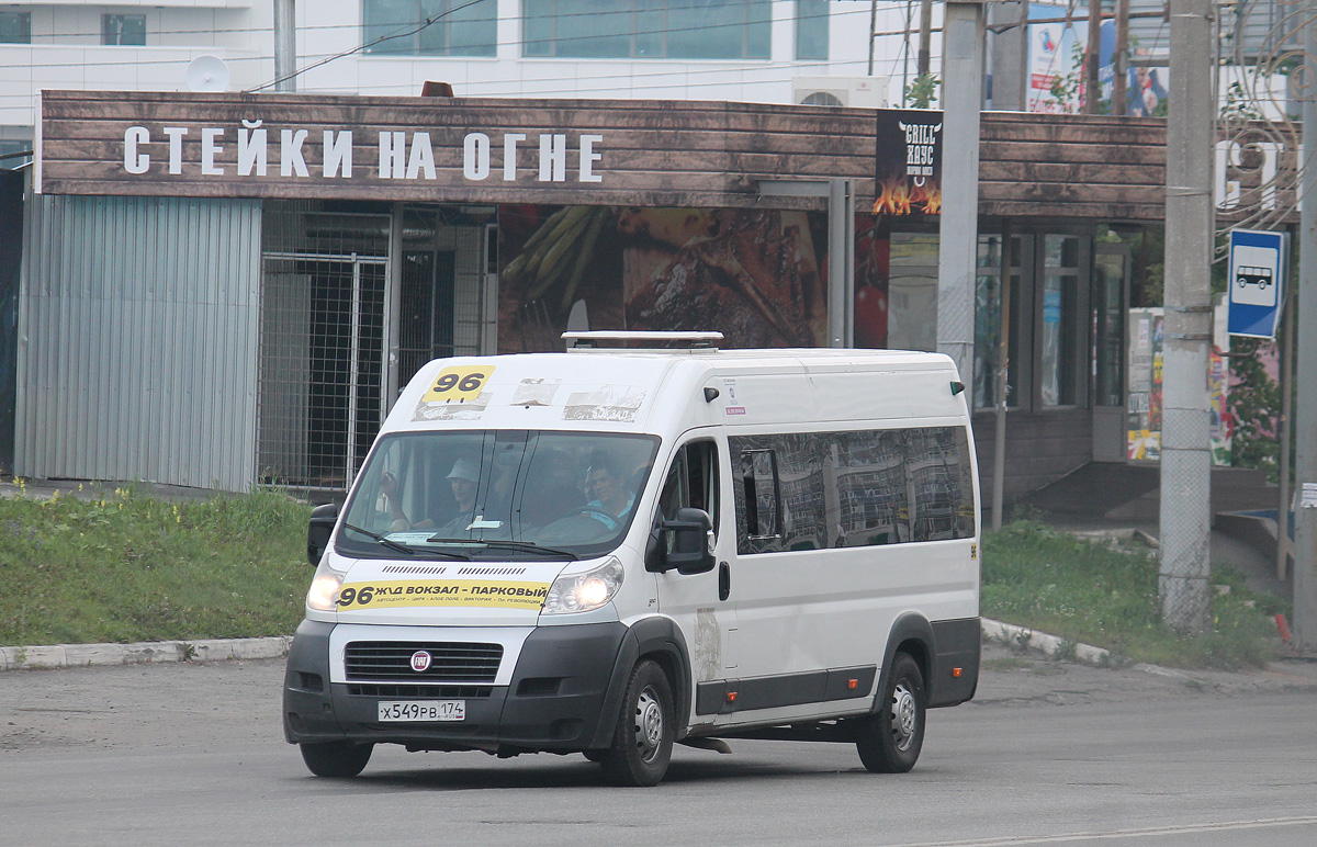 Челябинская область, Нижегородец-FST613 (FIAT Ducato) № Х 549 РВ 174