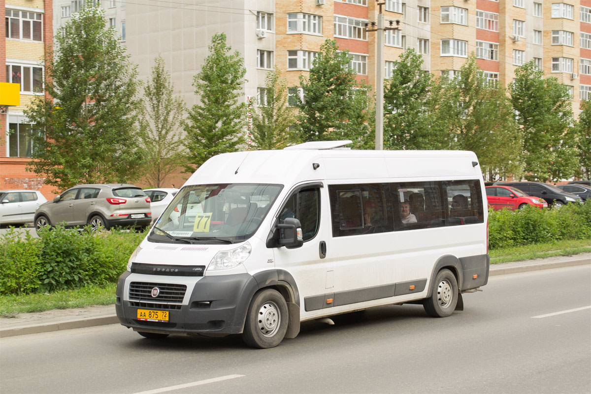 Tumen region, Nizhegorodets-FST613 (FIAT Ducato) č. АА 875 72