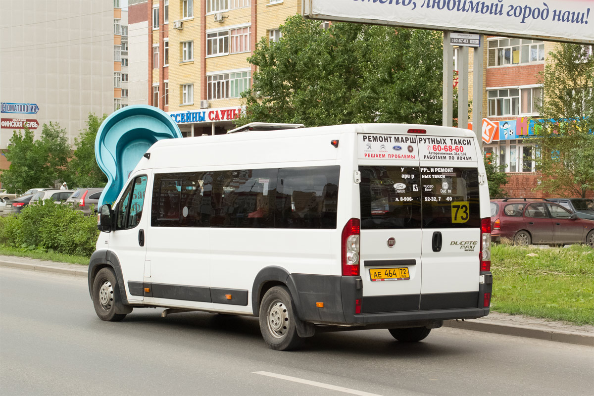 Тюменская область, Нижегородец-FST613 (FIAT Ducato) № АЕ 464 72