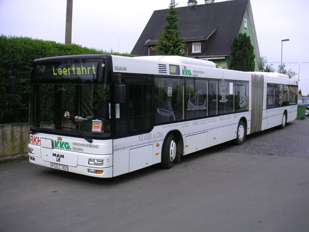 Hessen, MAN A23 NG313 Nr. KS-LC 302